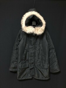 USA製◆【希少小さいサイズ】SPIEWAK GOLDENFLEECE TYPE N-3B MIL-J-3786J　フライトジャケット サイズ32　ブラック