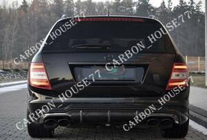 *BENZ Wagon W204 latter term AMG carbon rear difuzar left right 4ps.@.{ exchange type }*