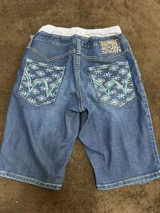  Edwin shorts 160 centimeter bottoms Kids Junior man man . short pants Denim shorts EDWIN J510XV