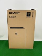 SHARP シャープ 加湿空気清浄機　プラズマクラスター KC-N50-W 2022年製 新品_画像1