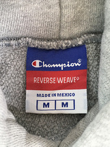 古着 00s Champion Reverse Weave 「VILLANOVA」 リバース スウェット パーカー グレー M 古着_画像6