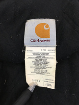 古着 90s USA製 Carhartt 防寒 ウエスタンヨーク デザート ダック パデット ミドル ジャケット L 古着_画像9