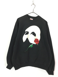 古着 90s USA製 The Phantom of the Opera オペラ座の怪人 ムービー ミュージカル スウェット XL