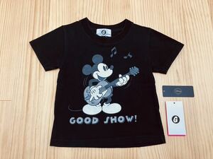 グッドイナフ ディズニー キッズ ミッキーマウス Tシャツ ブラック サイズS 子供服good enough