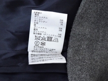 美品【C+｜シープラス】ジャンパースカート Ｖネックワンピース ミディ丈 グレー サイズ38 M_画像10