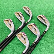 5892 HONMA GOLF BERES IE-01 2S レディース　ホンマ　ベレス　ARMRQ6 40 星2 フレックスL アイアン6本セット　アーマック　右利き　_画像3