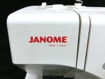 1000円スタート ミシン JANOME SECiO 11500 860型 ジャノメ コンピューターミシン 通電確認済み 足踏みペダル/元箱付き ミシン⑥8016★_画像8