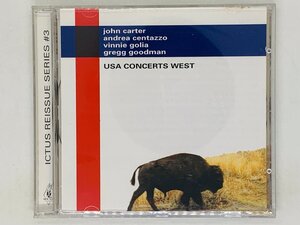 即決CD USA Concerts West John Carter / Andrea Centazzo / Vinnie Golia / Gregg Goodman ジャズ JAZZ rdc 5028 2 X10