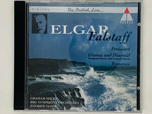 即決CD ELGAR FALSTAFF / BBC SYMPHONY ORCHESTRA / DAVIS / TELDEC 4509-98436-2 X14