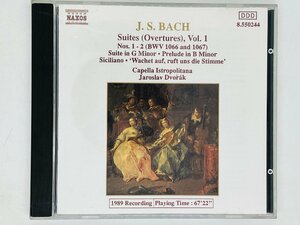 即決CD BACH Suites Overtures Vol.1 / バッハ NAXOS 8.550244 U03