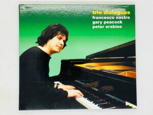 即決CD FRANCESCO NASTRO フランチェスコ・ナストロ / TRIO DIALOGUES / peacock JAZZ ジャズ JCNBE 001 V03