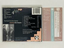 即決CD 4 flights up デイヴィッド・ヘイゼルタイン THE DAVID HAZELTINE QUARTET FEATURING SLIDE HAMPTON 帯付 X19_画像2