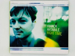即決CD Right Time / Franck Avitabile / フランク・アヴィタビレ・トリオ / デジパック JAZZ ジャズ FDM 36608-2 X20