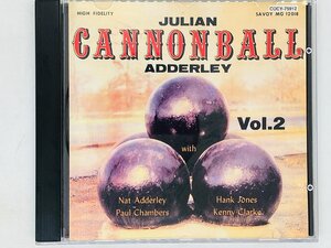 即決CD Cannonball Adderley / プレゼンティング・キャノンボール・アダレイ Vol.2 / JAZZ ジャズ COCY-75912 P01