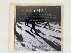 即決CD MICHAEL NYMAN Concertos / マイケル・ナイマン コンチェルト / EMI 国内盤 Y15