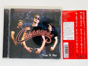 即決CD ザ・カサノヴァス The Casanovas / KEEP IT HOT + 3 / 帯付き アルバム Y24