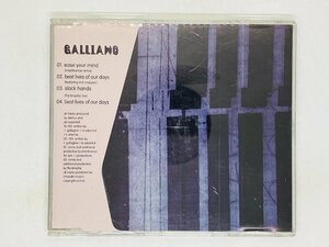 即決CD GALLIANO ease your mind / best lives of our days / ガリアーノ / UK Y27