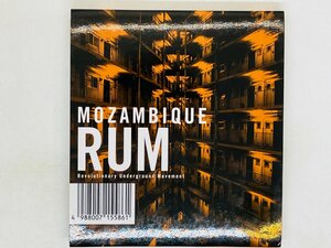 即決CD MOZAMBIQUE RUM Revolutionary Underground Movement / アルバム R04