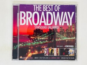 即決CD THE BEST OF BROADWAY STARSOUND UNLIMITED / ブロードウェイ ANNIE , A CHORUS LINE アルバム Z41