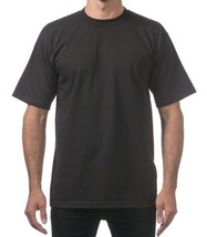 (新品）プロクラブ PRO CLUB tee ヘビーウエイト半袖Tシャツ ブラック 黒 3XLサイズ_画像1