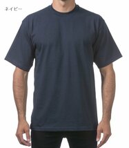 (新品）プロクラブ PRO CLUB tee ヘビーウエイト半袖Tシャツ ネイビーNAVY 4XLサイズ_画像1