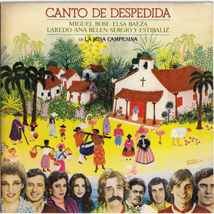 欧州7inch☆ ANA BELEN, ELSA BAEZA, MIGUEL BOSE, CANTO DE DESPEDIDA（Spain CBS MADRID 7296）ミゲル・ボセ アナ・ベレン