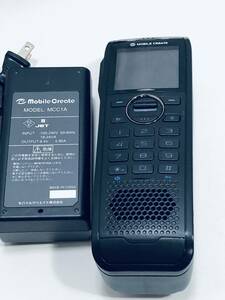 【 IP無線機 MPT-200】モバイルクリエイト製 トランシーバー ボイスパケット 充電器 免許 資格不要