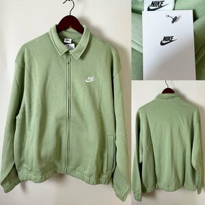 【新品 定価9,680円】★NIKE Club Fleece Men's Harrington Jacket ナイキ クラブ フリース メンズ ハリントン ジャケット L DX0540-386