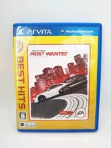 PS Vita NEED FOR SPEED MOST WANTED [23Y0581]_画像1
