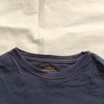 送料無料 POLO RALPH LAUREN ビッグPOLO Tシャツ XS ネイビー ポロ ラルフローレン 男女兼用_画像5