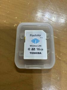 FlashAir フラッシュエアー 東芝 SDHC メモリーカード　16GB