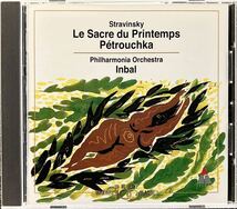 CD/ ストラヴィンスキー：春の祭典、ペトルーシュカ、花火 / インバル&フィルハーモニア管_画像1