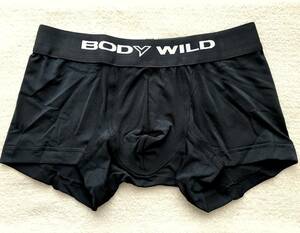 BODY WILD ボクサーパンツ Ｌサイズ ローライズ ブラック 日本製