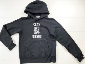 ☆ 美品 A BATHING APE アベイシングエイプ URSUS BAPE パーカー S ブラック スウェット ☆