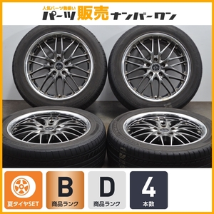 【良好品】VOLTEC 18in 7.5J+48 PCD114.3 グッドイヤー イーグル LS EXE 235/50R18 アルファード エスティマ エクストレイル エルグランド