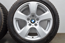 【美品】BMW E61 E60 5シリーズ 純正 17in 7.5J +20 PCD120 ブリヂストン ブリザック VRX2 225/50R17 品番:6777346 3シリーズ 流用 即納可_画像6