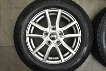 【トヨタ車専用設計】ストレンジャー 15in 6J +50 PCD114.3 ダンロップ ウィンターマックス WM02 195/65R15 ノア ヴォクシー エスクァイア_画像3