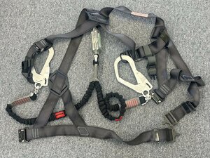 ①【中古/現状/未確認】FULL HARNESS フルハーネス セーフティベルト TSUYORON ツヨロン ショックアブソーバ S-4