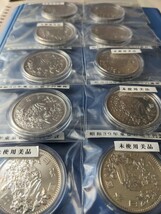 希少昭和39年東京五輪千円銀貨未使用美品１０枚カプセル入り_画像1