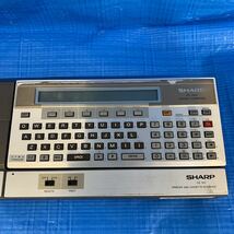 NO.10242.80..シャープ SHARP POCKET COMPUTER CE-150 ポケットコンピューター 動作未確認 現状ジャンク品 _画像7