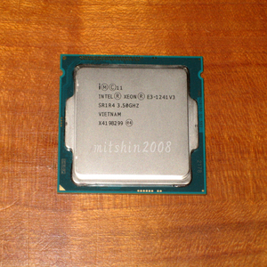 Intel Xeon E3-1241 v3 3.5GHz(TB:最大3.9GHz) LGA1150 Haswell 動作確認済 クリックポストなら送料185円 (E3-1241V3) [No.934]