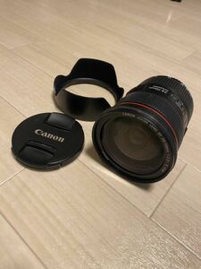 ☆美品☆ Canon EF24-70mm f2.8 L Ⅱ USM EF24-70L2 フルサイズ キャノン 標準ズームレンズ 大三元レンズ