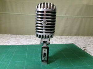 ■55-03　SHURE　シュアー　ガイコツ　55SH　seriesⅡ　ダイナミックマイク　エルビス　中古　簡易音出し確認　アイコニック Unidyne