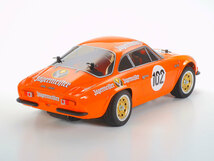 ☆タミヤ 塗装済みボディ☆1/10RC アルピーヌA110 イェーガーマイスター 1973☆新品_画像2