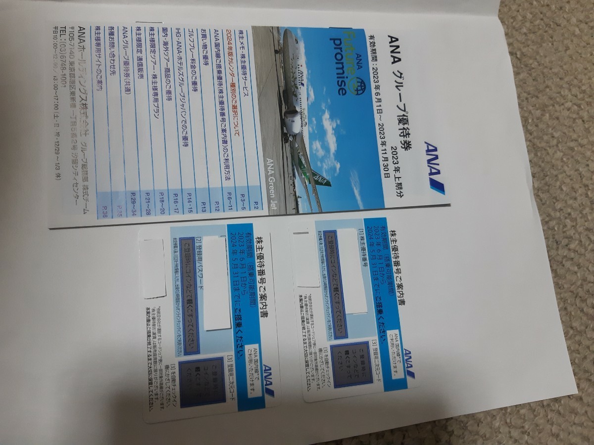 年最新ヤフオク! anaグループ優待券冊子の中古品・新品・未使用