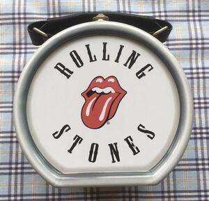 ROLLING STONES ローリング　ストーンズ　ブリキ缶ケース　入れ物取手付き　カバン型　ビンテージ　当時物　レトロ　中古品