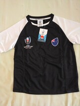 124-128cm ラグビーワールドカップ２０１９年 NEW ZEALAND T SHIRT RTW195_画像1