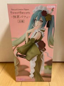 新品未開封！初音ミク　SWEET SWEETS 抹茶パフェ　フィギュア