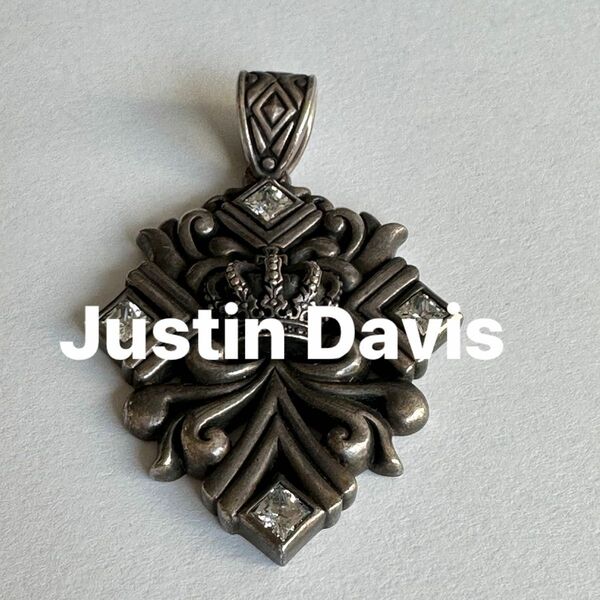 《used》Justin Davis ペンダントトップ　シルバー ペンダント