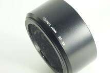 plnyeA012[並品 送料無料]CANON BS-58 FD 55mm F1.2 FD 55mm F1.2 ASPHERICAL FD 55mm F1.2 S.S.C キヤノン プラスチック製フード_画像1